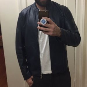 Emporio Armani Men’s Leather Jacket